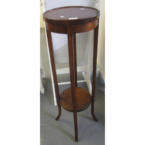 510 - Early 20th century mahogany circular jardinière.   (B.P. 21% + VAT)