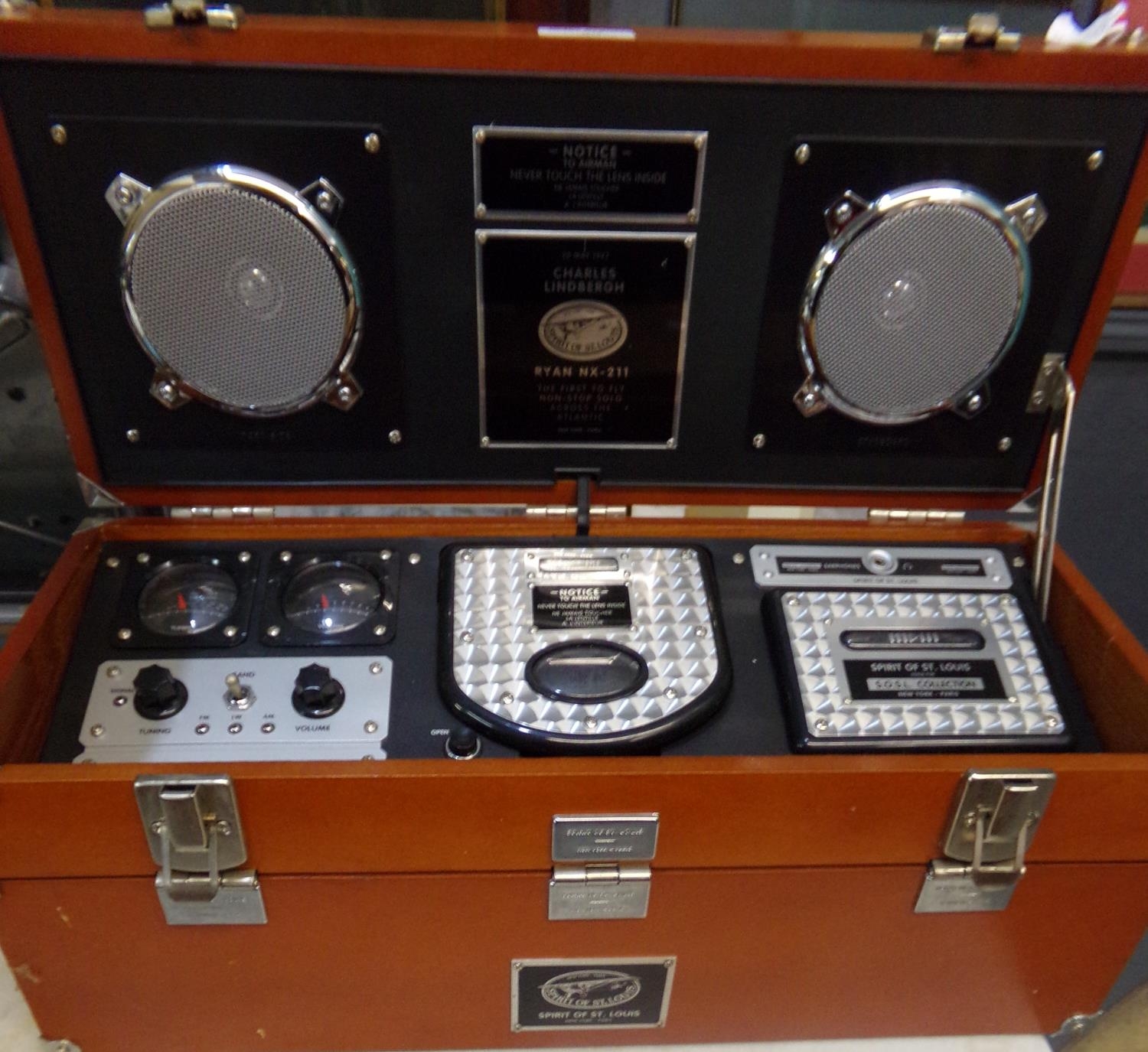 Ryan NX-211 Spirit of St Louis CD/Radio player in carrying case. (B.P. 21%  + VAT)