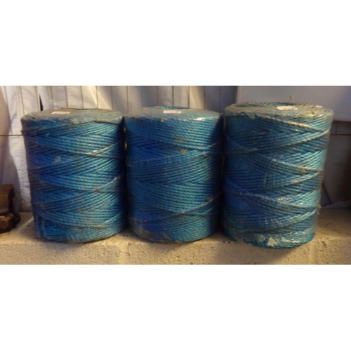 477 - Three brand new rolls of rope in original packaging.  (3)  (B.P. 21% + VAT)