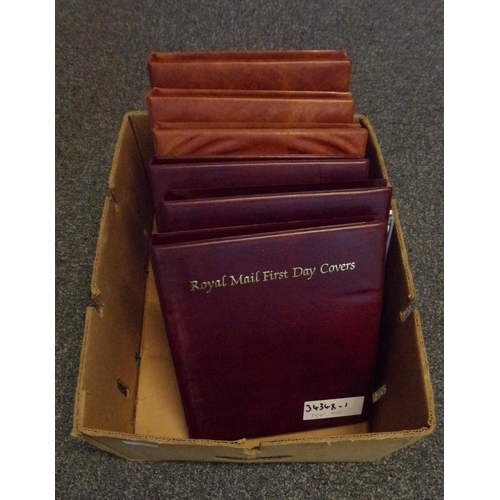 84 - Britain Collection of First Day Covers in six Royal Mail Albums 1967-1996 period, including a few st... 