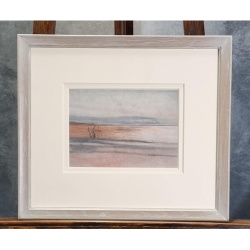 121 - Roger Cecil (Welsh born 1942, died 2015), 'Seashore' and another estuary landscape, one signed, wate... 