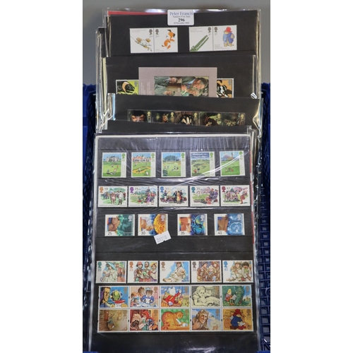 296 - Great Britain collection of Royal Mail stamp year packs, complete, 1994 to 2010 period.
(B.P. 21% + ... 