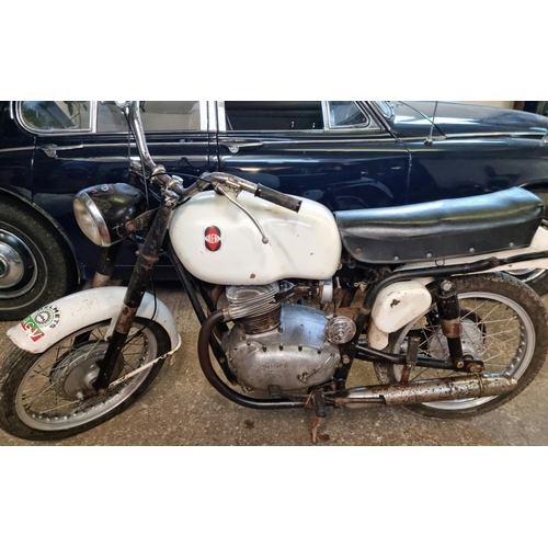 255 - 1957 250ccs Gilera 'Americano Export', four stroke twin cylinder motorcycle. Restoration project. En... 