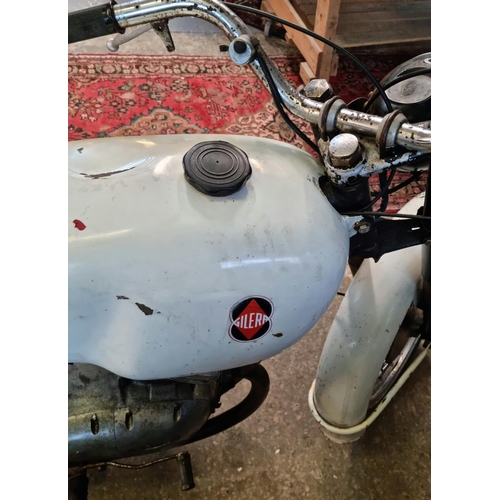 255 - 1957 250ccs Gilera 'Americano Export', four stroke twin cylinder motorcycle. Restoration project. En... 