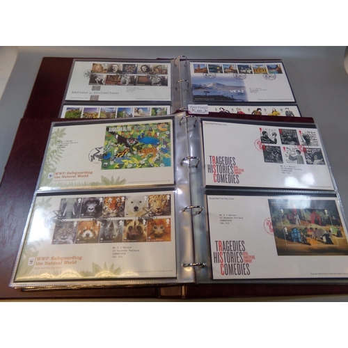 115 - Great Britain collection of stamp First Day Covers. 2010 to 2012 in two Royal Mail Albums. 
(B.P. 21... 