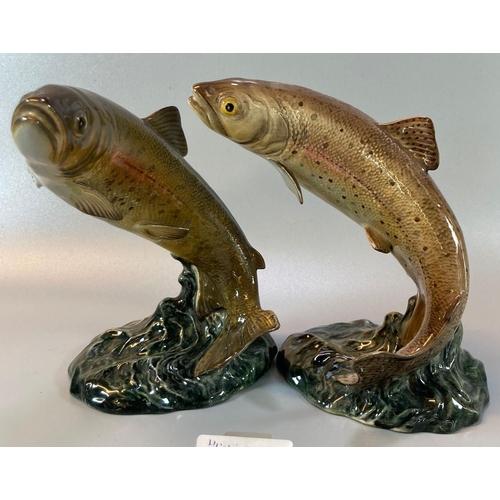 175 - Two Beswick 1032 trouts, both on naturalistic bases. (2)
(B.P. 21% + VAT)