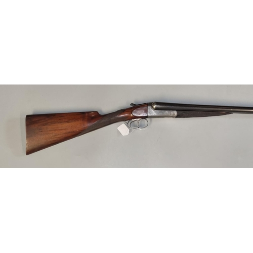 199 - Charles Lancaster self opening 12 bore double barrelled ejector shotgun with 28