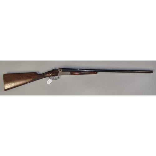 203 - Harrier De Luxe 12 bore double barrelled box lock non- ejector shotgun, 27.5 inch barrels with strai... 