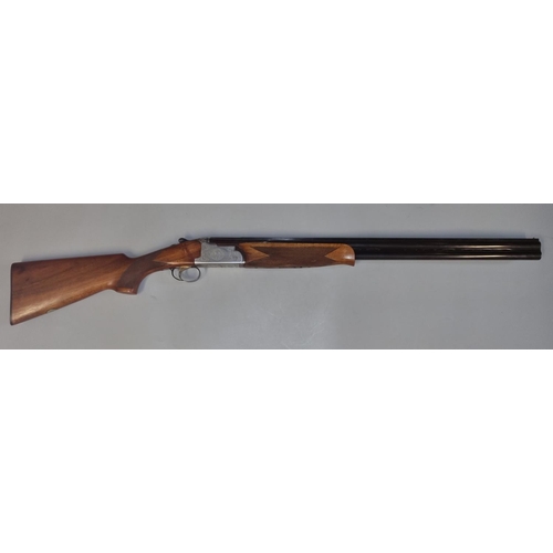 205 - Italian Acier Cockerill 12 bore over and under double barreled ejector shotgun having 28 inch barrel... 