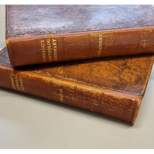 225 - Mantague, George, Ornithological Dictionary or Alphabetical Synopsis of British Birds, two volumes d... 