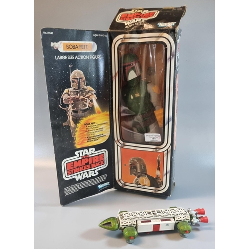 104 - Star Wars 'The Empire Strikes Back' Boba Fett large size action figure by Kenner in original box (13... 