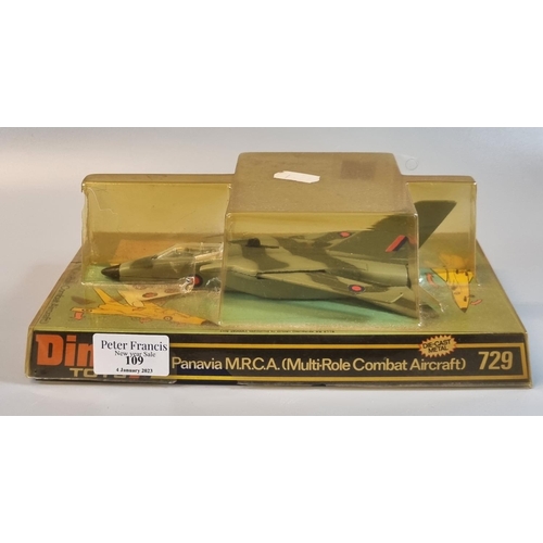 109 - Dinky Toys '729 Panavia M.R.C.A. (Multi-Role Combat Aircraft)' in original box.  (B.P. 21% + VAT)