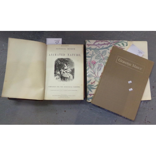 475 - Two large hardback books: 'Gravetye Manor', no. 679 of the 1984 limited edition and a quarter Morocc... 