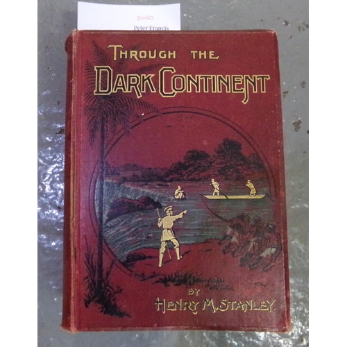 482 - 'Through the Dark Continent' Henry M Stanley, 1899, published by London George Newnes Ltd, hardback ... 