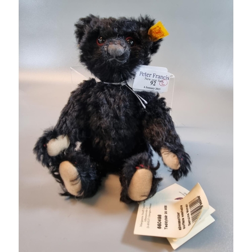 92 - Modern Steiff teddy bear, 'Othello', with original box.  (B.P. 21% + VAT)