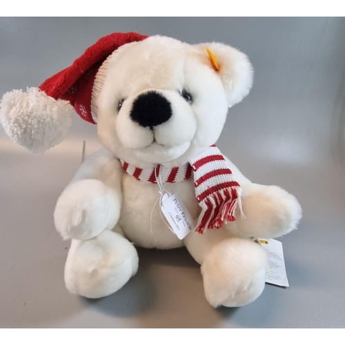 95 - Modern Steiff 'Christmas teddy bear 2005'.  (B.P. 21% + VAT)