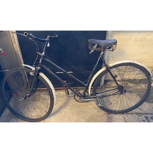 505 - Vintage ladies bicycle marked 'The Hercules' Cycle and Motor Co Ltd. Britannia, Birmingham', with Du... 