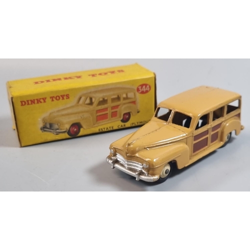 103 - Dinky Toys No. 344 Estate Car (Plymouth) with original box. 
  (B.P. 21% + VAT)