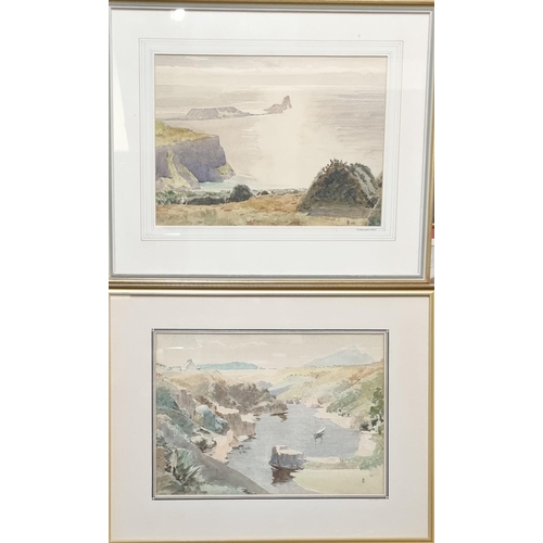 113 - William Grant Murray (Scottish 1877-1950, former principal of Swansea College of Art), 'Porthglais, ... 