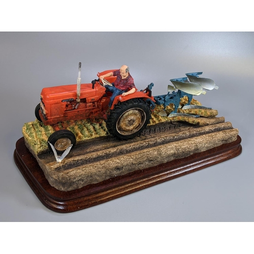 201 - Border Fine Arts Classics Sculpture, 'Reversible Ploughing', No. 646 of a limited edition of 1500, d... 