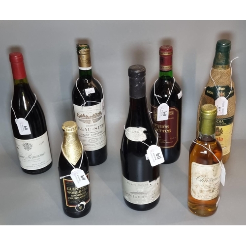 119 - Collection of vintage and other wines, to include: Riojo Siglo, Chateau Beau-Site, Saint-Estephe, Ri... 