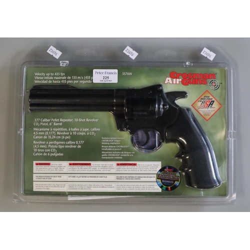 225 - .177 revolver C02 air pistol in original packaging.  Over 18s only.   (B.P. 21% + VAT)