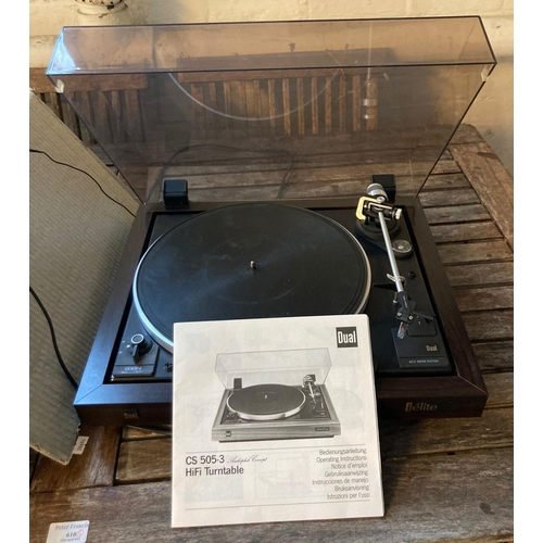 582 - Dual CSF05-3 hi-fi turntable in original box.   (B.P. 21% + VAT)