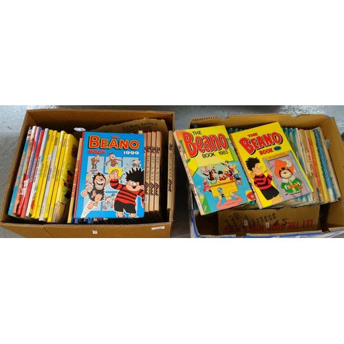 415 - Two boxes of Beano annuals 1962-2022.  (B.P. 21% + VAT)