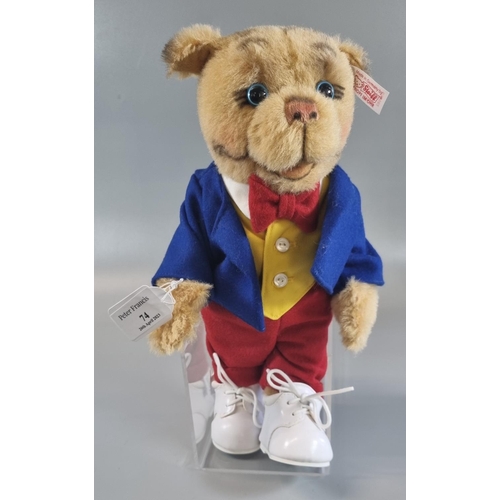 74 - Modern Steiff Rupert Classic 'Algy Pug' bear with COA. 
(B.P. 21% + VAT)