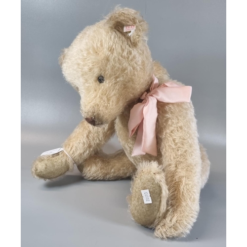 76 - Modern Steiff teddy bear, 'Appolonia Margaret', blonde, 45cm approx. Limited edition in original box... 