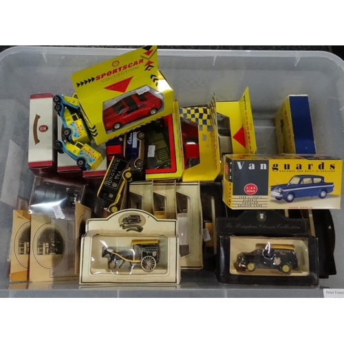 365 - Collection of diecast model vehicles, mainly promotional in original boxes and loose, to include: Sp... 