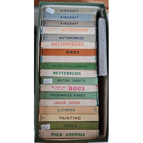 407 - Collection of nineteen 'The Observer's' books to include: Aircraft, wild animals, trees, painting, d... 