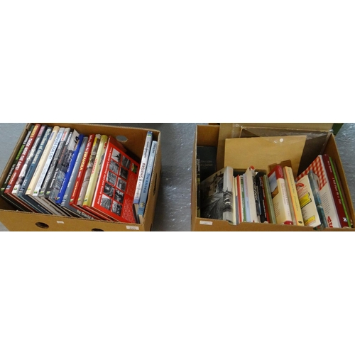 453 - Two boxes of local history books on Swansea, to include: 'Yesterday's Gower' J Mansel Thomas, 'Indus... 