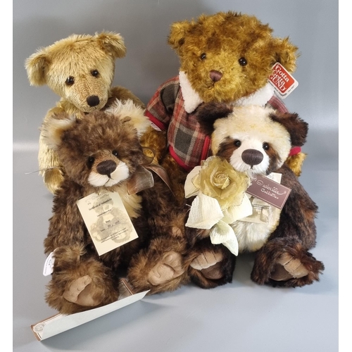 470 - Collection of modern bears, to include: 'Isabelle Collection', 'Gund' etc.  (4)  (B.P. 21% + VAT)
