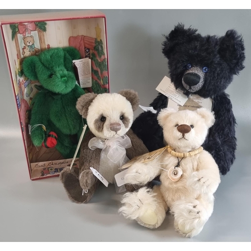 472 - The Isabella Collection teddy bears, to include: 'Aria' and a Gund Bear 'Yuleberry', all in original... 