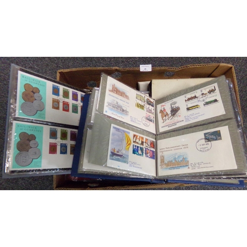 68 - Stamp collection if various albums mostly Great Britain and Chanel Islands, mint, used and First Day... 