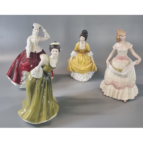 126 - Four Royal Doulton bone china figurines to include: 'Nicole', 'Coralie', 'Gail' and 'Simone'.  (4)  ... 