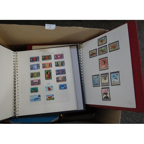 75 - Channel Islands collection of mint and used stamps in albums and stockbook.   (B.P. 21% + VAT)