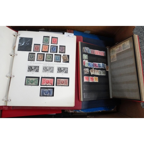 80 - Great Britain collection of mint and used stamps and First Day Covers in albums and stockbooks in la... 