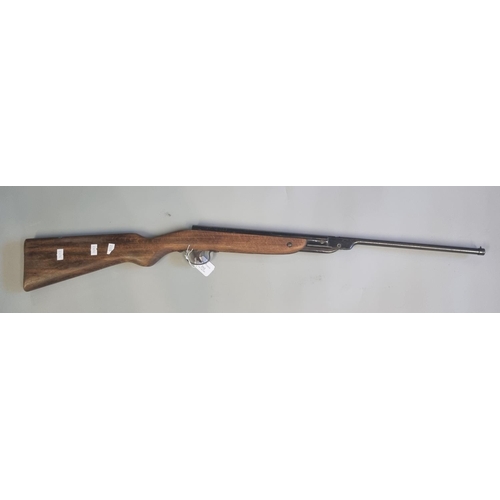 212 - Webley Junior break action air rifle with 33cm barrel and half stock.  Over 18s only.  (B.P. 21% + V... 