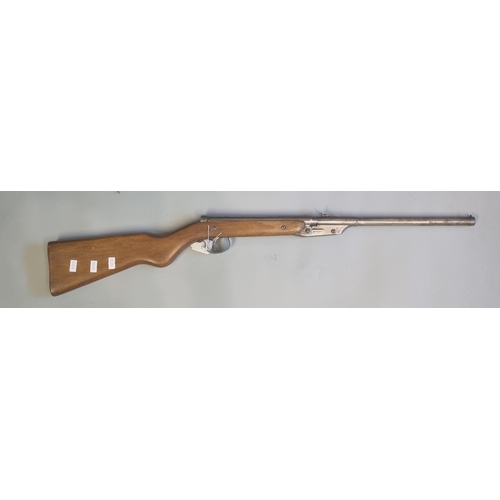 214 - Diana Model 16 break action vintage air rifle with half stock.  Over 18s only.  (B.P. 21% + VAT)