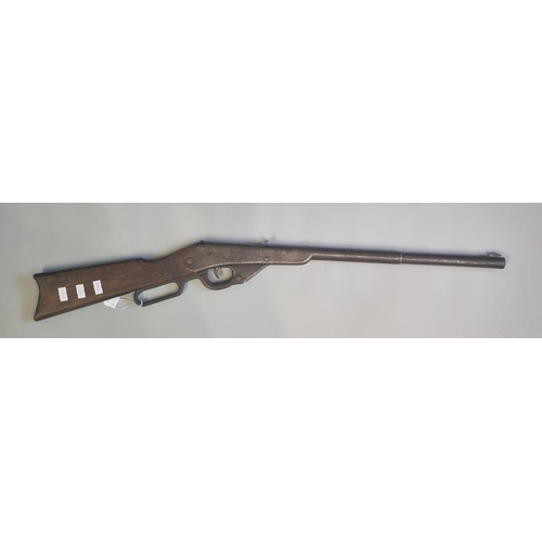 215 - Daisy break action underlever action pop gun air rifle.  Over 18s only.  (B.P. 21% + VAT)