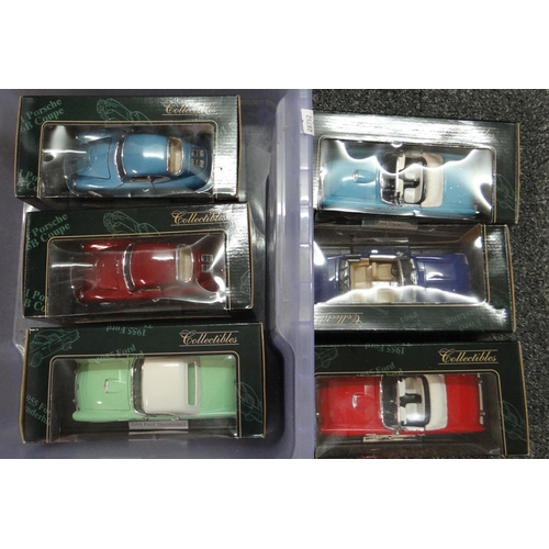 415 - Six Superior 1:24 diecast model vehicles all in original boxes to include: 1955 Ford Thunderbird, 19... 