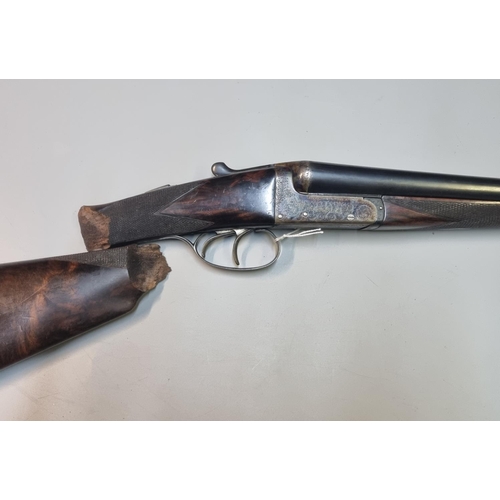 202 - Gallyon & Son 16 bore box lock ejector shotgun, having 28 inch barrels, scroll engraved action, doub... 