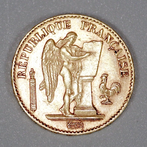 235 - 20 Francs 1895 gold coin.  6.5g. (B.P. 21% + VAT)