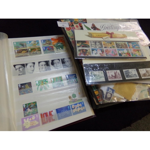 82 - Great Britain collection of mint commemorative sets in large stockbook 1969 to 2003 period and few p... 