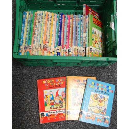 266 - Box of Enid Blyton 'Noddy' books, 1 to 24 with some repeats, to include: 'Noddy and the Aeroplane', ... 