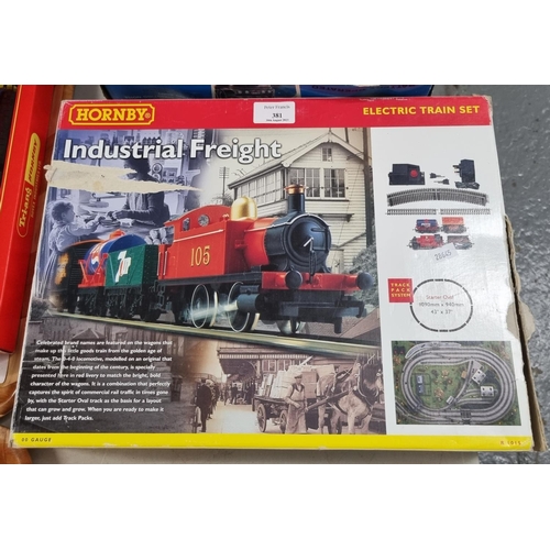 381 - Hornby OO gauge electric trainset, 'Industrial Freight', in original box.   (B.P. 21% + VAT)