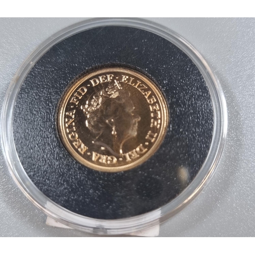 241 - Gold full sovereign dated 2020 in plastic capsule.  (B.P. 21% + VAT)