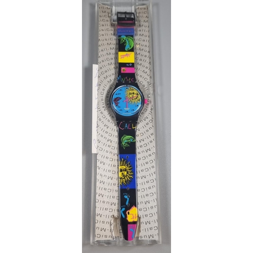 246 - Swatch 'Musicall' watch in original case.  (B.P. 21% + VAT)